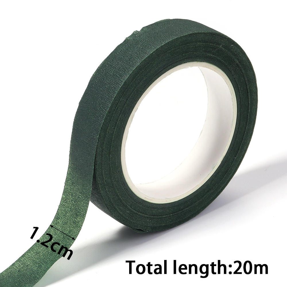 1-3ロール 12mm フラワーテープ 花茎ラッピングテープ - Florist Flower Supply のレビューと価格