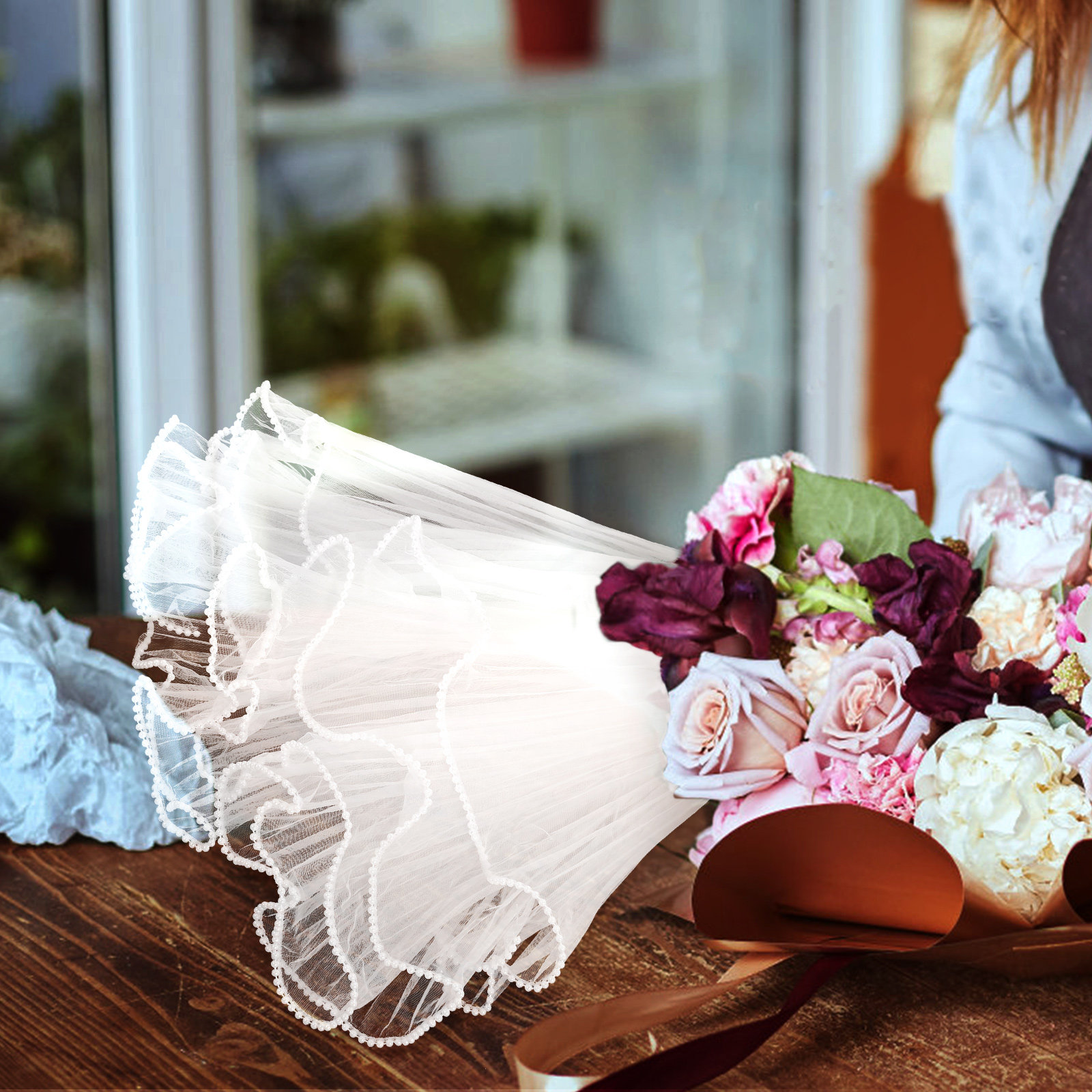 パールメッシュラッピングネット 多用途フラワーラップ ブーケ - Florist Flower Supply のレビューと価格